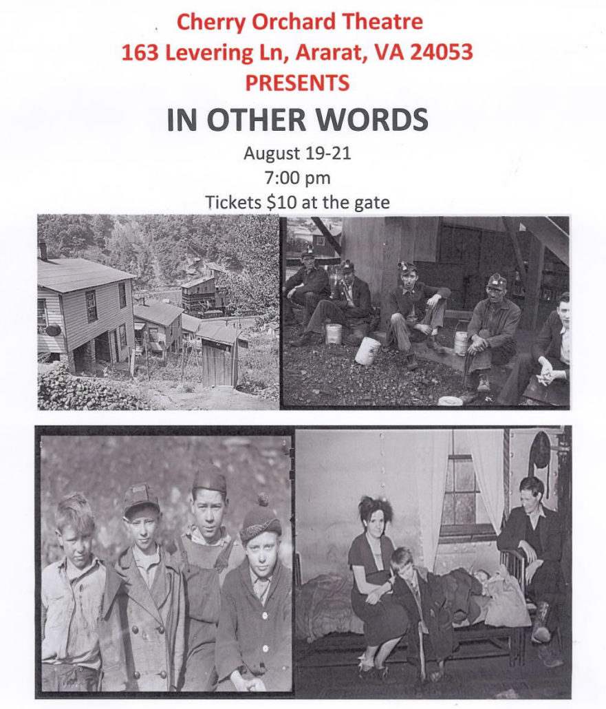 In Other Words Poster Levering Orchard